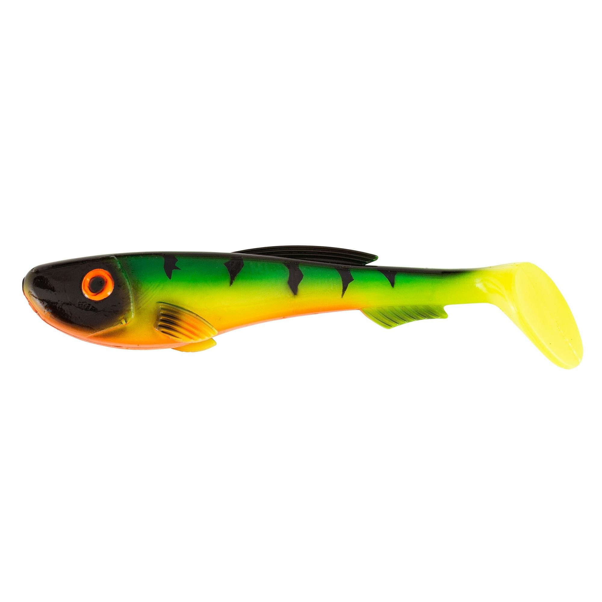 Abu Garcia - The Beast Paddle Tail is based on the proven shape of Swedish  designed swim baits with a retro-cool twist. The lure's large paddle tail  gives it a very steady