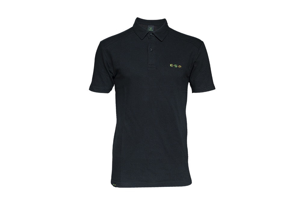 ESP Minimal Polo Shirt Black