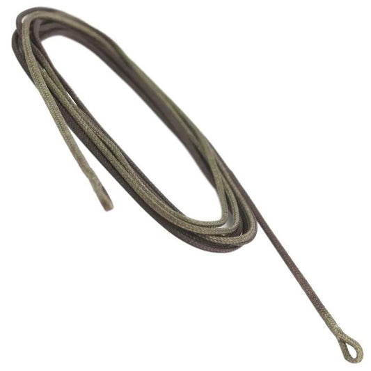 Thinking Angler 1m Leadcore Leader Olive Camo