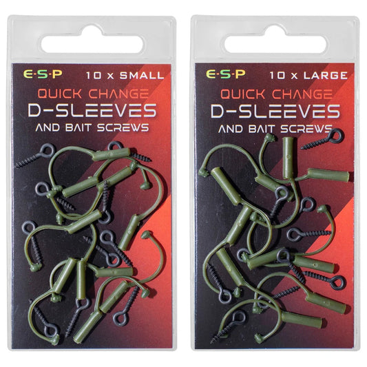 ESP Quick Change D-Sleeves & Bait Screws