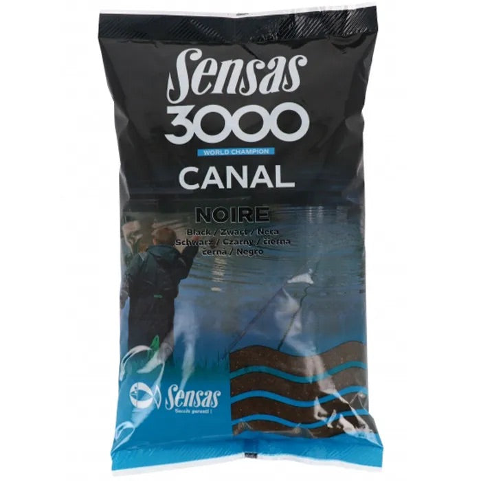 Sensas 3000 Canal Black 1kg