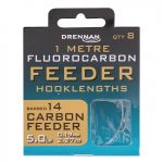 Drennan Carbon Feeder 1m Flurocarbon Feeder Rigs