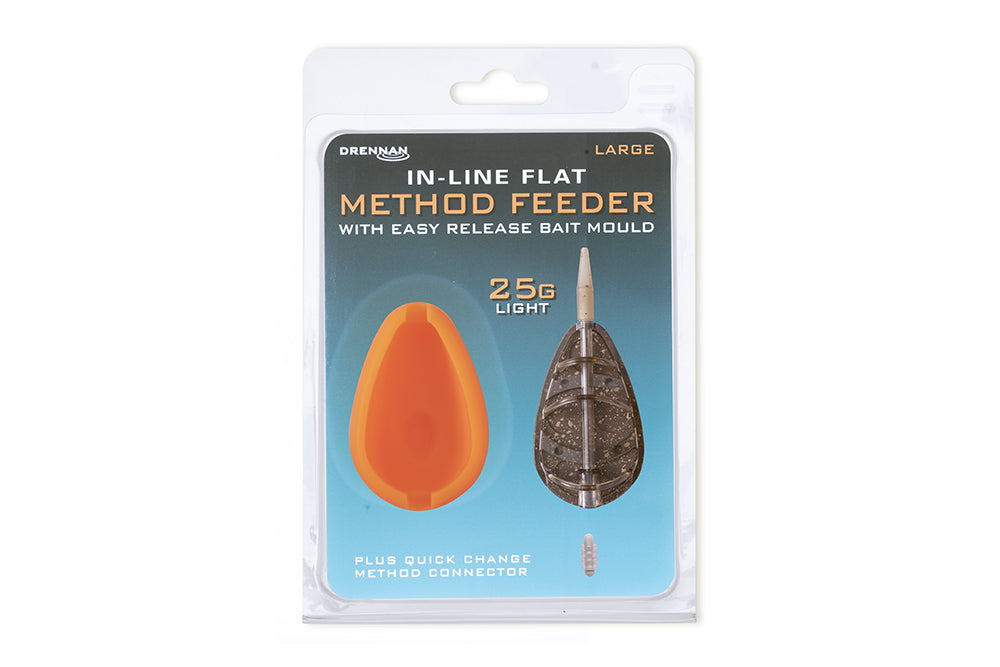 Drennan In-Line Flat Feeder & Moulds