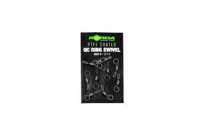 Korda PTFE QC Ring Swivels