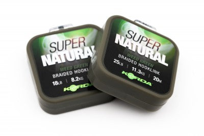 Korda Super Natural Braided Hooklink 20m