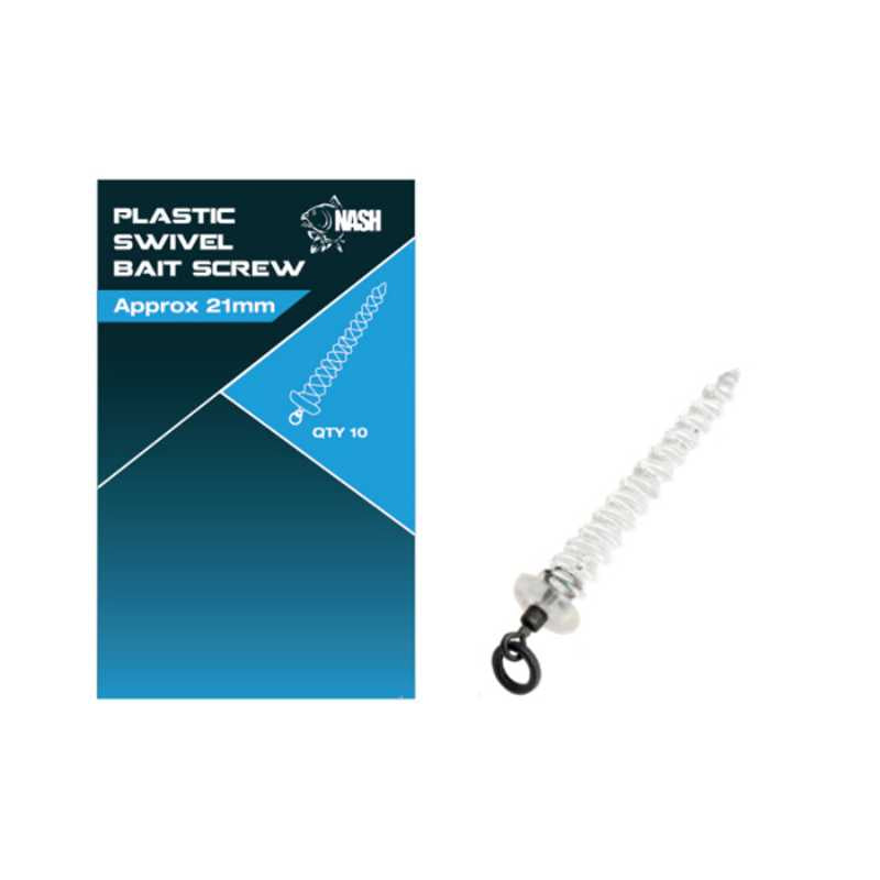 Nash Plastic Swivel Bait Screws