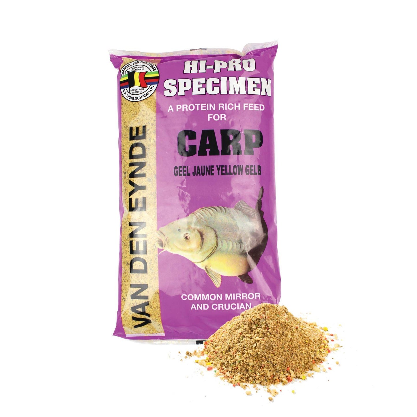 Van Den Eydne Hi-Pro Carp Yellow Groundbait 1kg