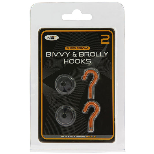 NGT Magnetic Bivvy Hooks 2pk