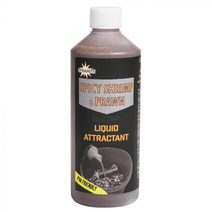 Dynamite Liquid Attractant - Spicy Shrimp & Prawn 500ml