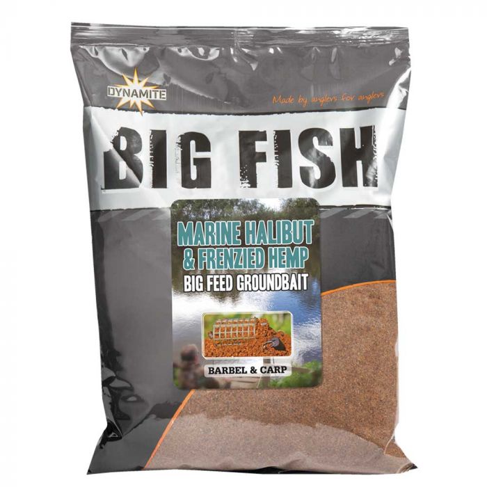 Dynamite Big Fish Marine Halibut & Hemp Groundbait 1.8Kg