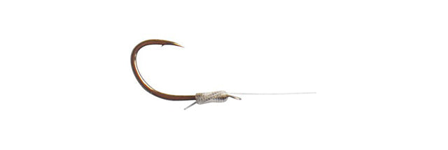 Drennan Barbed Wide Gape Hook To Nylon